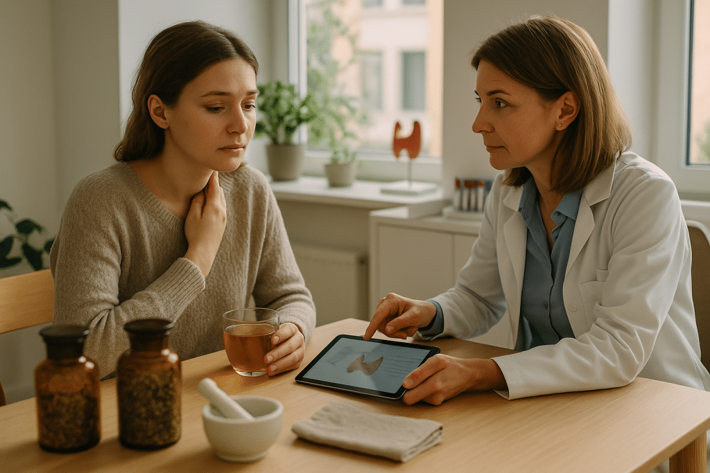 Integratív szakember és páciens autoimmun eredetű hormonzavar kezelése során
