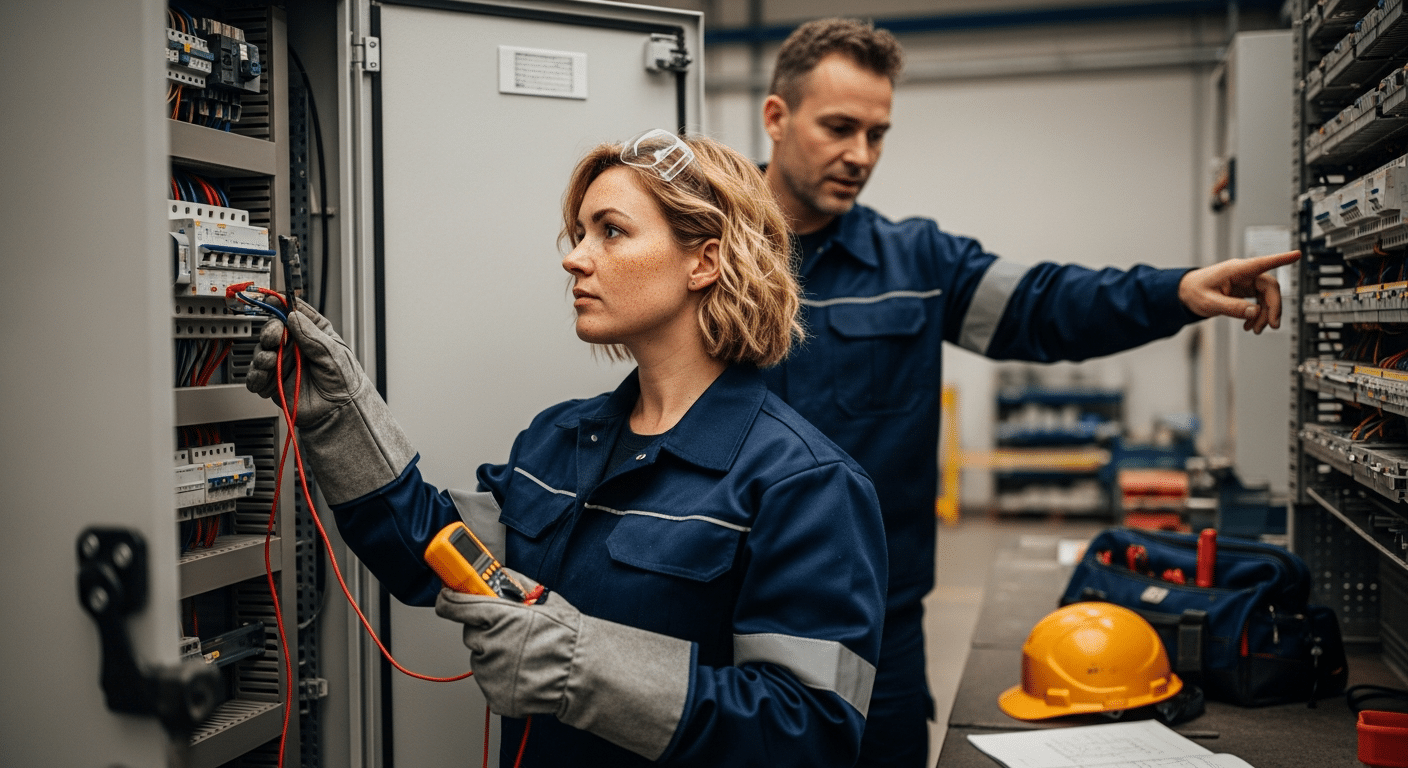 Hogyan segít a betanulási program a villanyszerelői karrier építésében?